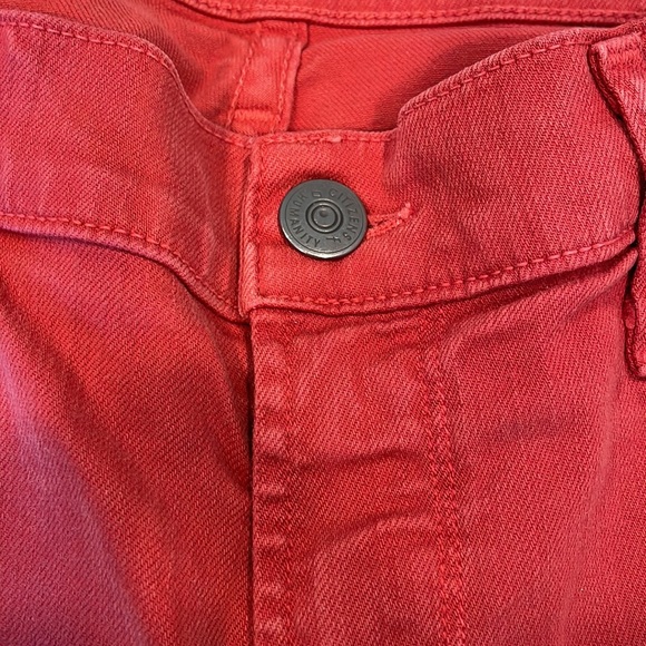 Women’s Citizens of Humanity red denim jeans - Picture 5 of 9